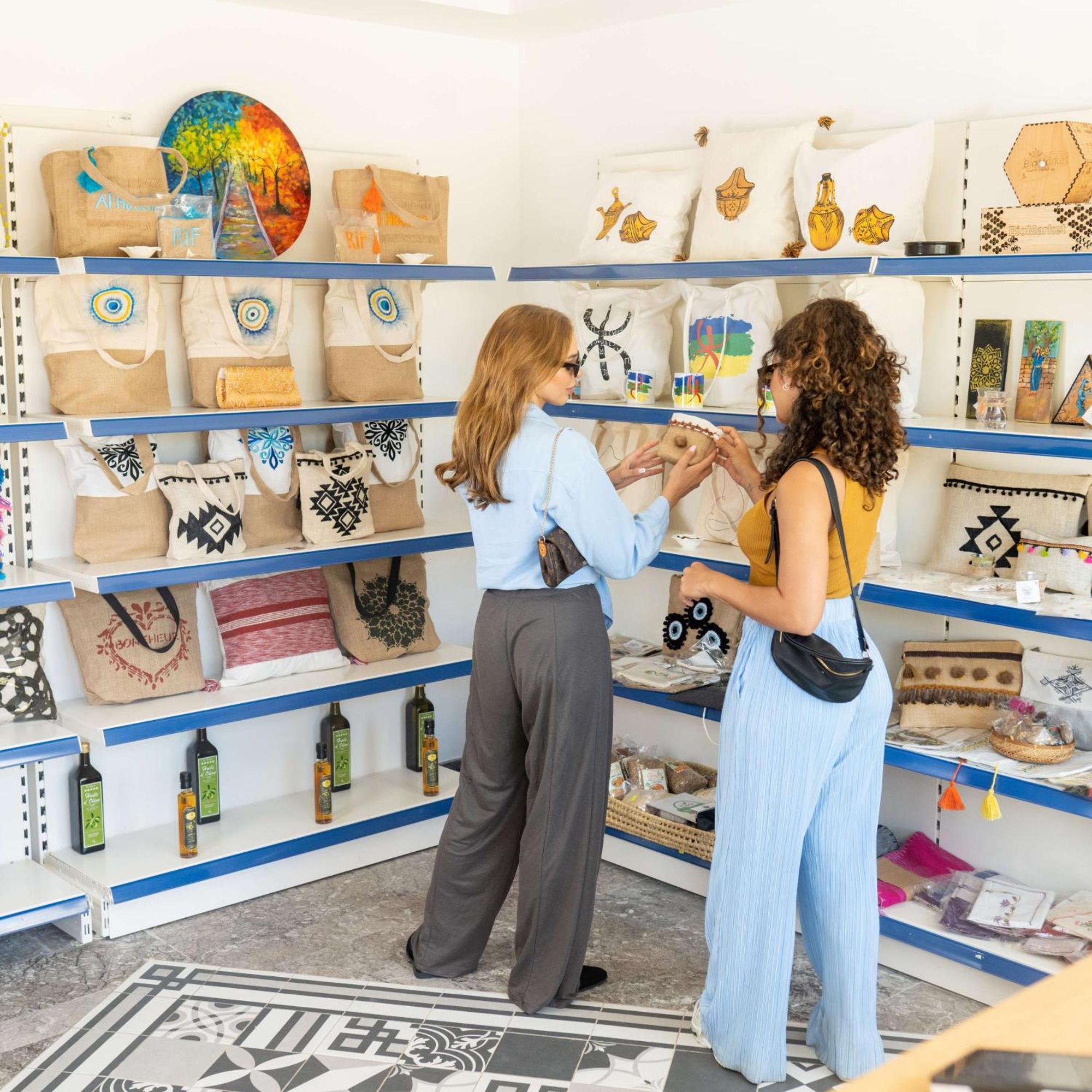 Radisson Blu Resort Al Hoceïma Exteriör bild Souvenir shop in Santorini, Greece