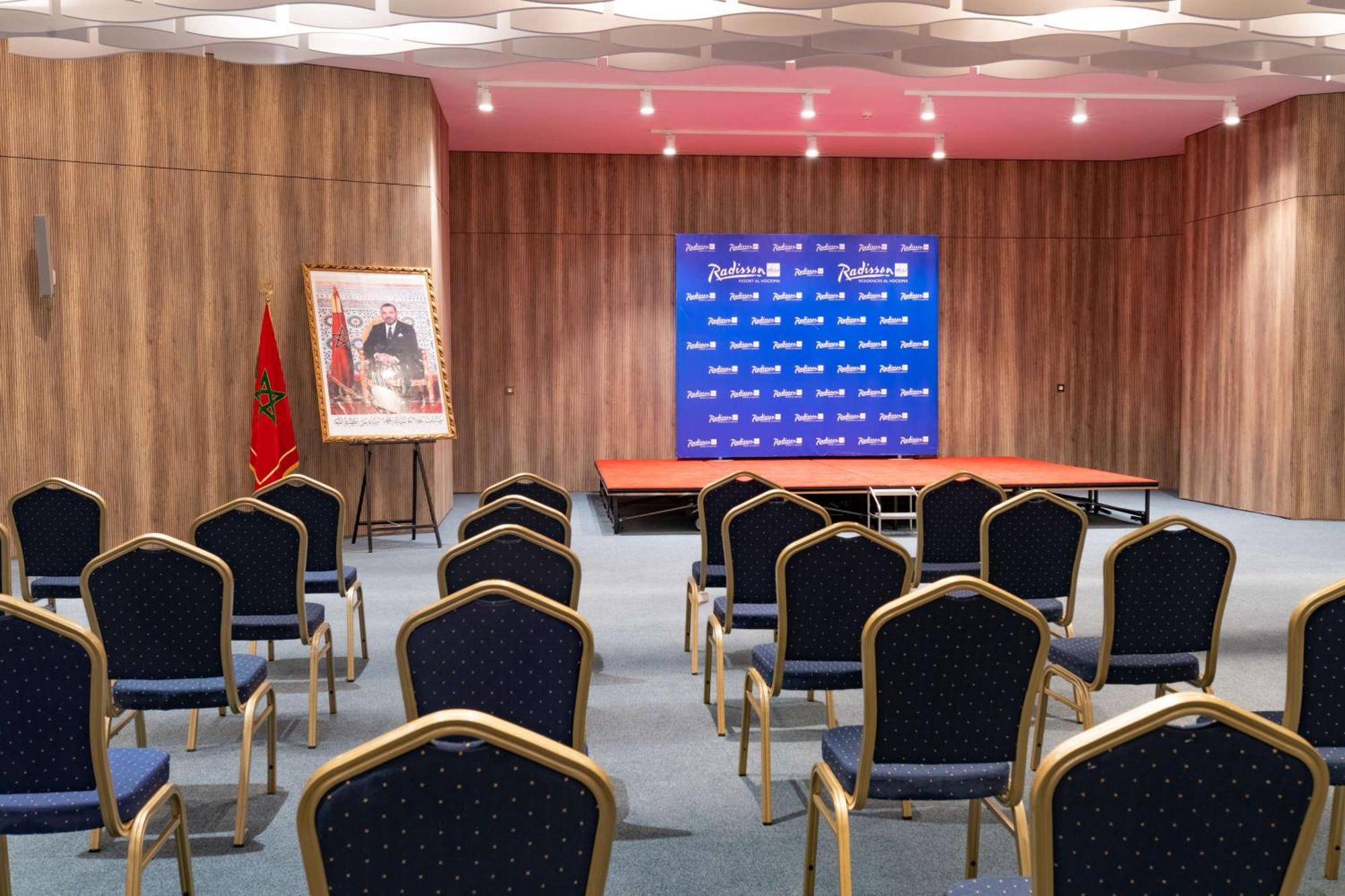Radisson Blu Resort Al Hoceïma Exteriör bild The press conference room of the Moroccan parliament